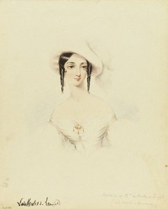 Portrait de la danseuse Lola Montez - Camille Roqueplan