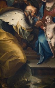 Adoration des mages (détail)
