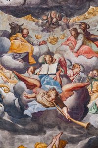 Anges jouant de la musique (détail) - Camillo Procaccini
