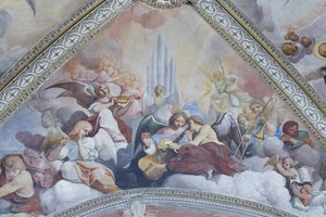 Cycle de fresques dédié à la Vierge, détail - Camillo Procaccini