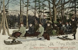Toboggan, High Park, Toronto, Canada (photo en couleur) - Canadian Photographer