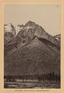 Canada : Deuxième montagne, Beaverfoot - Canadian School