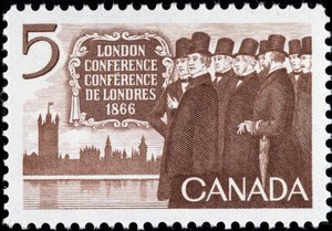 Timbre canadien sur la Conférence de Londres
