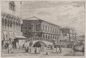 Le Prison. V. (La Prison, Venise), de la série Vedute (Vues)