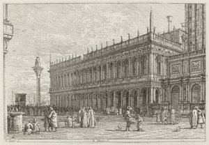 La libreria. V. [en haut à gauche], avant 1742