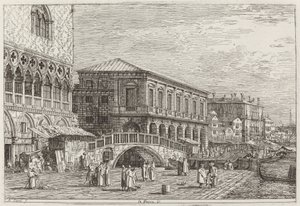 Le Preson. V. [en bas à gauche] - Canaletto