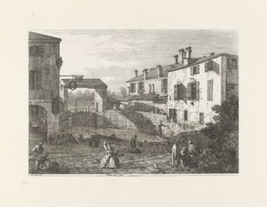 Les portes du Dolo - Canaletto