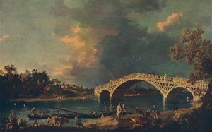 Vieux pont de Walton, 1754