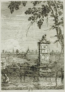 Le petit monument, de Vedute - Canaletto