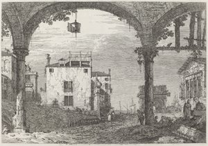 Le Portique avec la Lanterne, vers 1735-1746