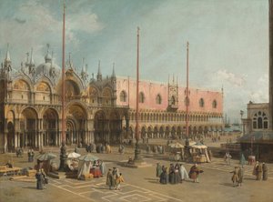 La place Saint-Marc, Venise, 1742-1744
