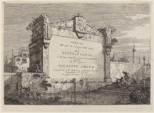 Page de titre, c. 1735-1746 - Canaletto