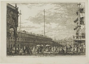 Le Procuratie niove et S. Ziminian V., de Vedute