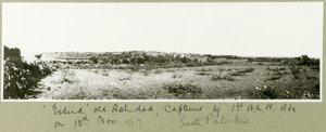 Esdud, ancien Ashdod, capturé par la 1ère Brigade A.L.H. le 13 novembre 1917 - Capt. Arthur Rhodes