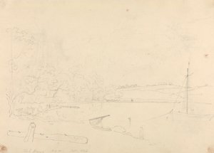 Maison des poissons, Île de Wight, septembre 1826