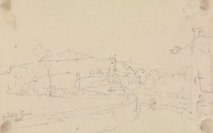 Église de Godshill, août 1826