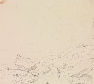 Glissement de terrain, Île de Wight, 13 août 1829