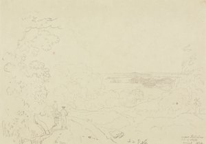 Près de Swainstone, île de Wight, août 1829