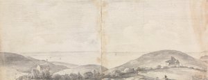 Sur la route des étangs à poissons près de Hastings, avril 1820 - Capt. Thomas Hastings