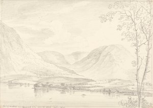 Partie de Mellbreak sur le lac Crummock, 1er août 1835