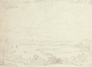 Coucher de soleil, Beachley, 29 mai 1846
