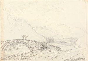 La pierre de Bowder, mâchoires de Borrowdale, samedi 27 juin 1835 - Capt. Thomas Hastings