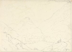Les mâchoires de Borrowdale, samedi 27 juin 1835 - Capt. Thomas Hastings