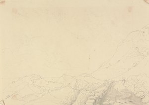 Le glissement de terrain sur Niton, 13 août 1829 - Capt. Thomas Hastings