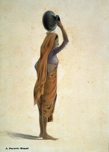 Une femme Purwari, Inde