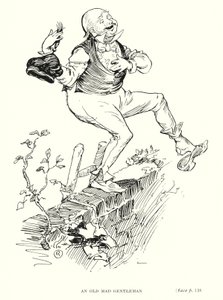 Personnage de Dickens : Un Vieux Monsieur Fou - Captain Edward Henry Handley Read