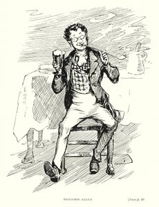 Personnage de Dickens : Benjamin Allen - Captain Edward Henry Handley Read