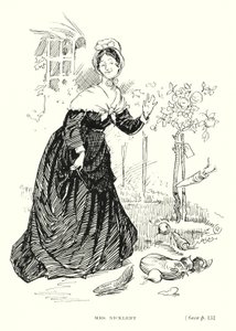 Personnage de Dickens : Mrs Nickleby - Captain Edward Henry Handley Read