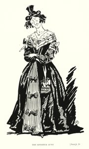 Personnage de Dickens : La tante célibataire - Captain Edward Henry Handley Read