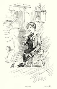 Personnage de Dickens : Tiny Tim - Captain Edward Henry Handley Read
