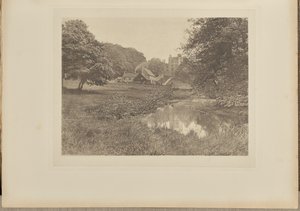 Haddon Hall et Homestead, depuis la rivière