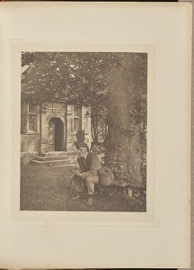 La maison de pêche de Walton et Cotton (La porte)