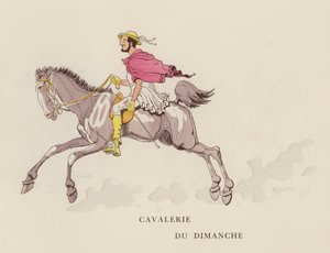 Illustration pour Les Courses Dans L