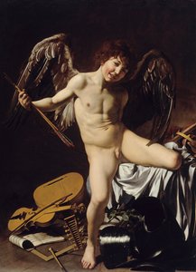 Allemand : Amor als Sieger Amor Vincit Omnia - Caravaggio