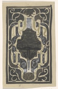 Conception pour ex libris de D.J. Goedkoop - Carel Adolph Lion Cachet