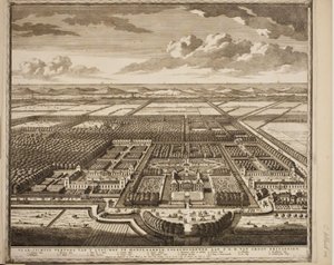 Le pavillon de chasse de Frederik Henrik à Hornslaardyck près de Gravesand - Carel Allardt
