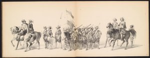 Mascarade des étudiants de Leyde, 1850 (plaque 10)