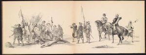 Mascarade des étudiants de Leyde, 1850 (plaque 12)