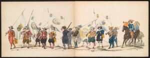 Mascarade des étudiants de Leyde, 1850 (plaque 3)