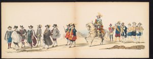 Mascarade des étudiants de Leyde, 1850 (pl. 6) - Carel Christiaan Antony Last