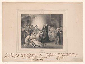 Sacrifice de soi du pasteur Hambroeck à Formosa, 1662
