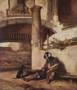 Dutch : Le garde-barrière - Carel Fabritius