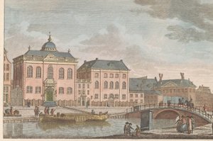 Synagogue Allemande à Amsterdam - Carel Frederik Bendorp (I)