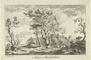 Voyageurs dans un paysage (Landschappen A-F)