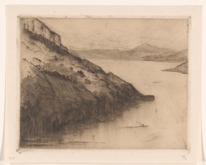 Vue du lac de Lucerne depuis Axenstein