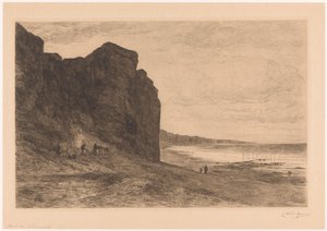 Côte rocheuse près de Veules